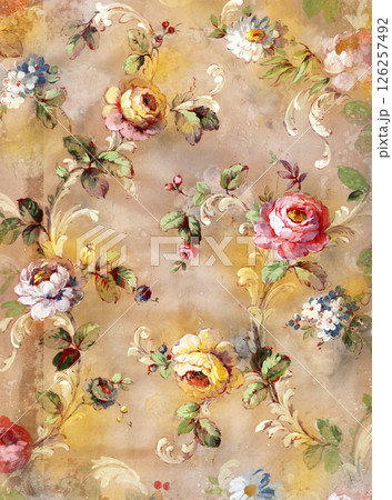 Ethereal Handmade Scrollwork and Floral Compositions 126257492