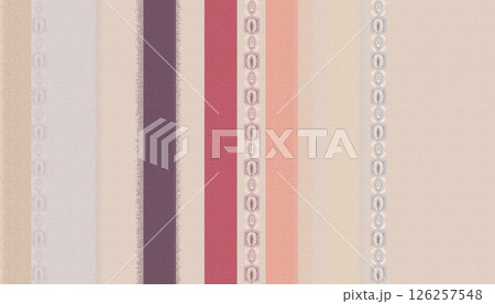 Dramatic Hand Illustrated Curly and Floral Works 126257548