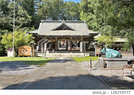 佐野散歩：朝日森天満宮　栃木県佐野市天神町 126259577