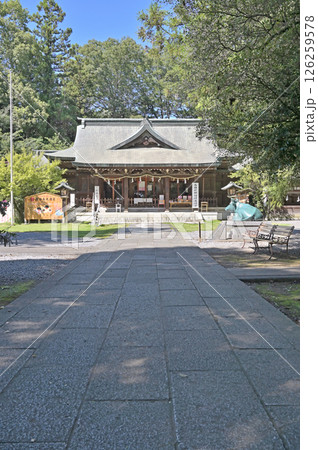 佐野散歩：朝日森天満宮　栃木県佐野市天神町 126259578