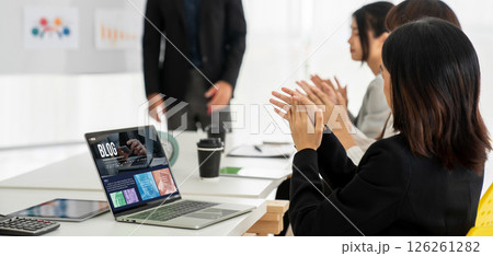 blogging concept, web blog Social Media Information network snugly 126261282