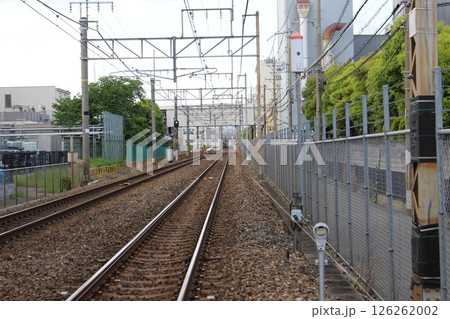 JR線路　踏切　福知山線　伊丹　【兵庫県】 126262002