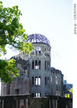 広島 快晴の原爆ドーム 広島 快晴の原爆ドーム 126263300