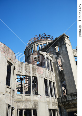 広島 快晴の原爆ドーム 広島 快晴の原爆ドーム 126263325
