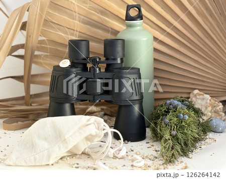 Zero Waste Camping Kit. High quality photo Zero Waste Camping Kit. High quality photo 126264142