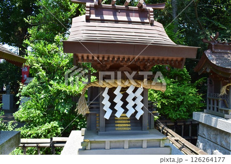 亀が池八幡宮にある社殿 126264177