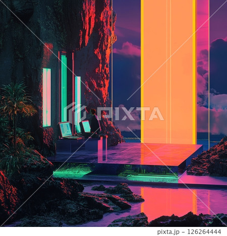 幻想的な部屋 126264444