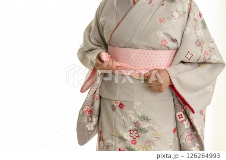 和服、着物を着る手順 着物を着る 和服、着物を着る手順 着物を着る 126264993