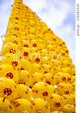 ランタン 提燈 燈籠 126265426