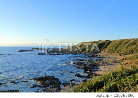 神奈川県・三浦市・城ヶ島公園から眺める相模湾方面の景色 126265866