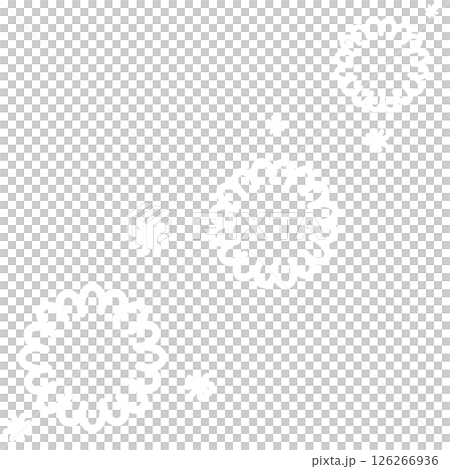 許多白色的花 126266936