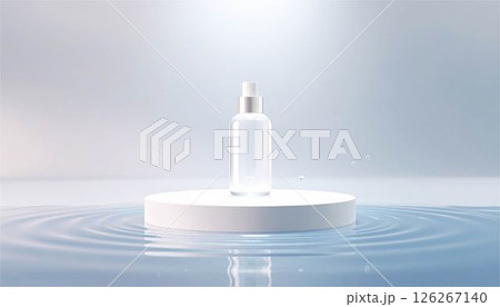 肌　美容　化粧品　容器　瓶　スキンケア　化粧水　美容液　乳液　導入液　薬　医療　薬品 126267140