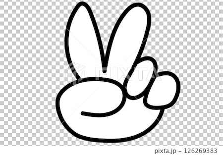 Hand illustration vector 126269383
