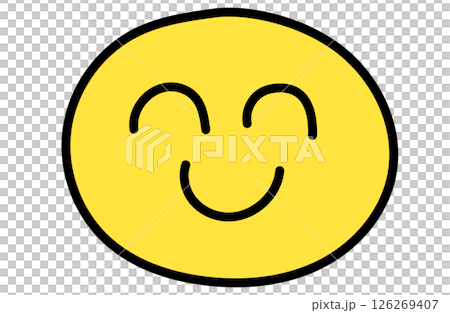 笑臉圖示向量 126269407