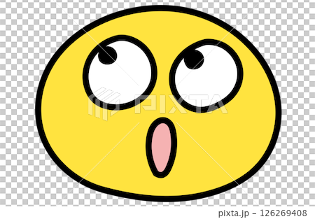 驚訝的臉圖示向量 126269408