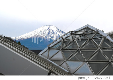 山中湖 花の都公園の景色 山中湖 花の都公園の景色 126270961