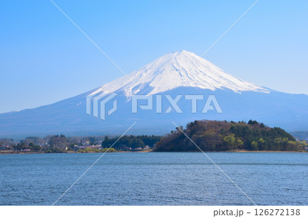 河口湖北岸より 富士山 河口湖北岸より 富士山 126272138