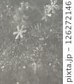 macro snowflake ice crystals present natural 126272146