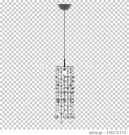 chandelier on the ceiling isolated on transparent background, hanging lamp, pendant light, 3D illustration, cg render chandelier on the ceiling isolated on transparent background, hanging lamp, pendant light, 3D illustration, cg render 126272173