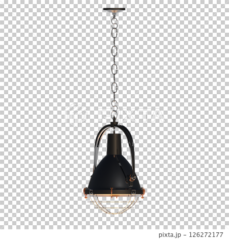 chandelier on the ceiling isolated on transparent background, hanging lamp, pendant light, 3D illustration, cg render chandelier on the ceiling isolated on transparent background, hanging lamp, pendant light, 3D illustration, cg render 126272177