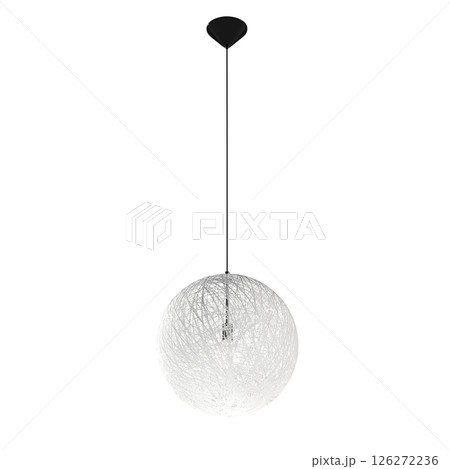 chandelier on the ceiling isolated on transparent background, hanging lamp, pendant light, 3D illustration, cg render chandelier on the ceiling isolated on transparent background, hanging lamp, pendant light, 3D illustration, cg render 126272236