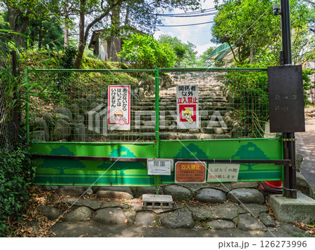 自然災害による臨時休園の告知（小田原城址公園 こども遊園地） 126273996