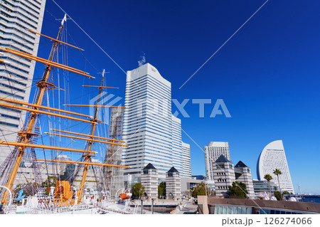 横浜　みなとみらいの風景 126274066
