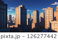 昼間のビル群 126277442