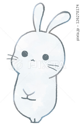 見あげるウサギ 126278174