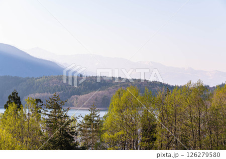 国道148号線からの自然風景 大町市 国道148号線からの自然風景 大町市 126279580