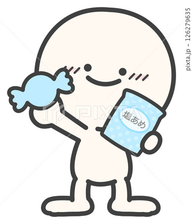 塩飴と人物 126279635