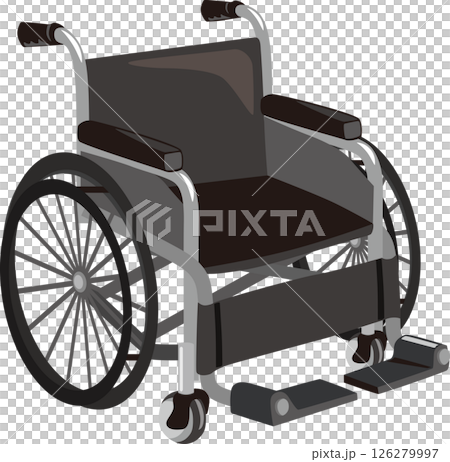 車椅子　黒 126279997