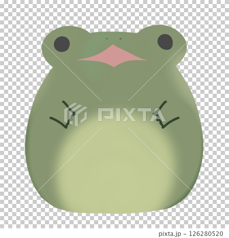 Round frog 126280520