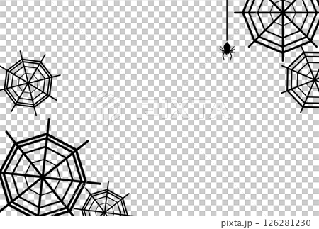 一隻蜘蛛掛在一隻黑色的蜘蛛網裡 一隻蜘蛛掛在一隻黑色的蜘蛛網裡 126281230