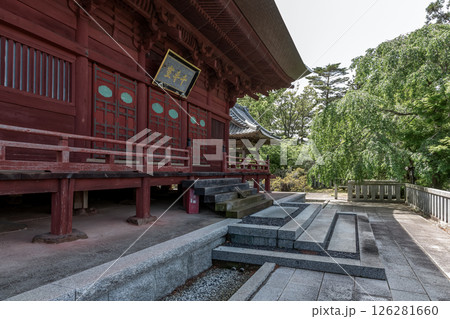関東八ヶ檀林一つと言われる春の曜光山月山寺観音堂 関東八ヶ檀林一つと言われる春の曜光山月山寺観音堂 126281660