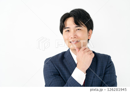 ビジネスマン 企む ビジネスマン 企む 126281945