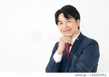 ビジネスマン 企む ビジネスマン 企む 126281952