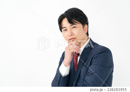 ビジネスマン 企むの写真素材 [126281955] - PIXTA