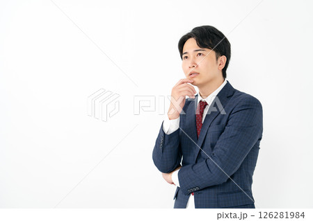 ビジネスマン 悩む ビジネスマン 悩む 126281984