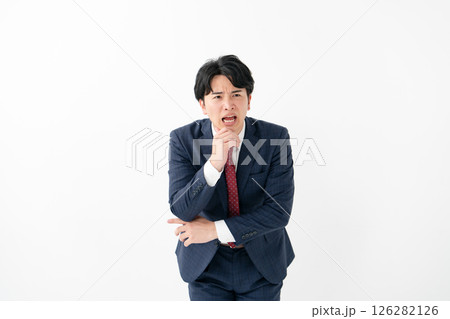 ビジネスマン　ポジティブ 126282126