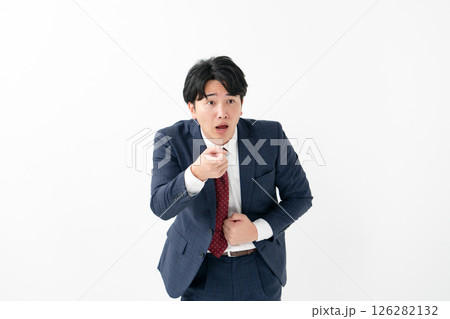 ビジネスマン ポジティブ ビジネスマン ポジティブ 126282132