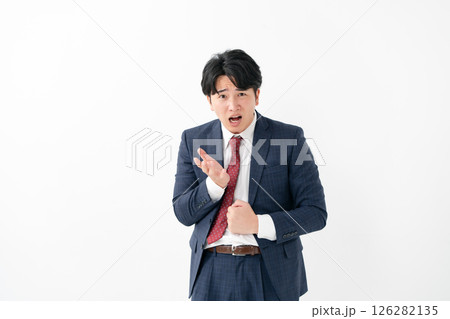 ビジネスマン ポジティブ ビジネスマン ポジティブ 126282135
