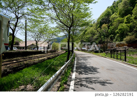岐阜県郡上市_北濃駅西側風景2_2025年5月 岐阜県郡上市_北濃駅西側風景2_2025年5月 126282191