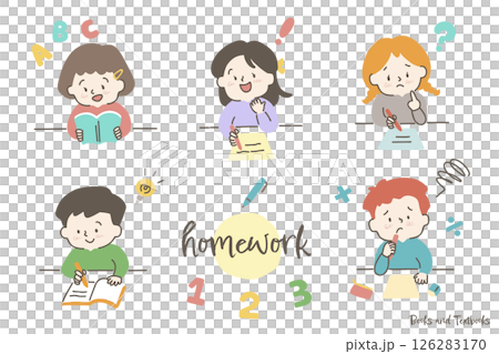 學習的孩子 126283170