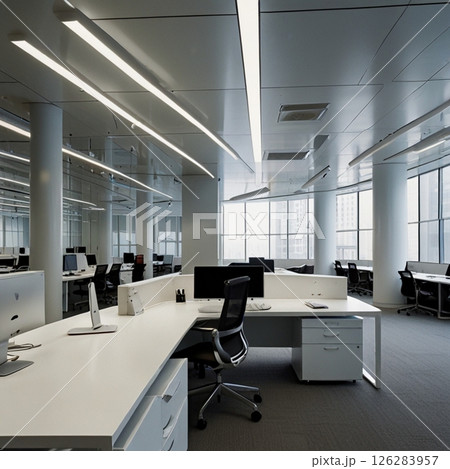 オフィス(近代的、解放感のある) オフィス(近代的、解放感のある) 126283957