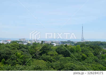 静岡県浜松市_浜松城から北側風景4_2024年7月 126284171