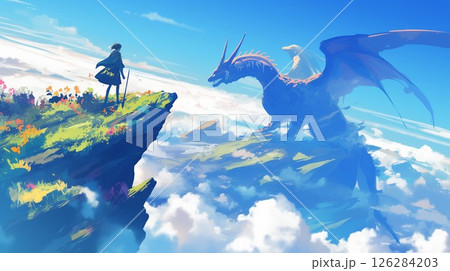 巨大なモンスターのいる世界 126284203