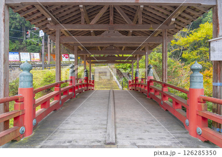 談山神社 屋形橋(奈良県桜井市) 談山神社 屋形橋(奈良県桜井市) 126285350