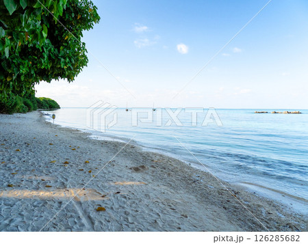 竹富島・カイジ浜(沖縄県竹富町) 竹富島・カイジ浜(沖縄県竹富町) 126285682