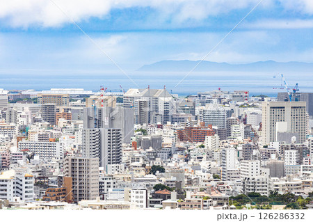 沖縄県那覇市の都市風景 沖縄県那覇市の都市風景 126286332
